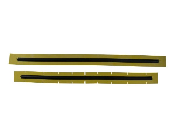 Sauglippensatz für V-Balken, 911 x 68 mm / 1002 x 71 mm, Nanorade - Farbe gelb mit schwarzem Steg