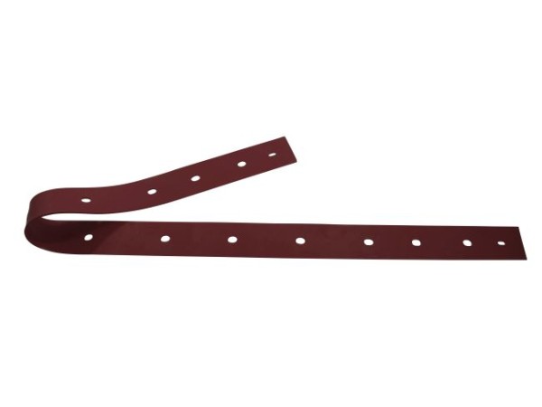 Sauglippe hinten 1164 x 53 x 3 mm, Paragummi rot - Shore 40°