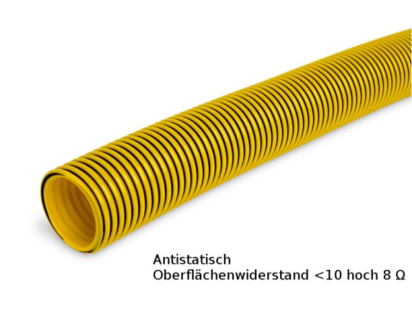 Saugschlauch Innendurchmesser 36 mm - antistatisch -