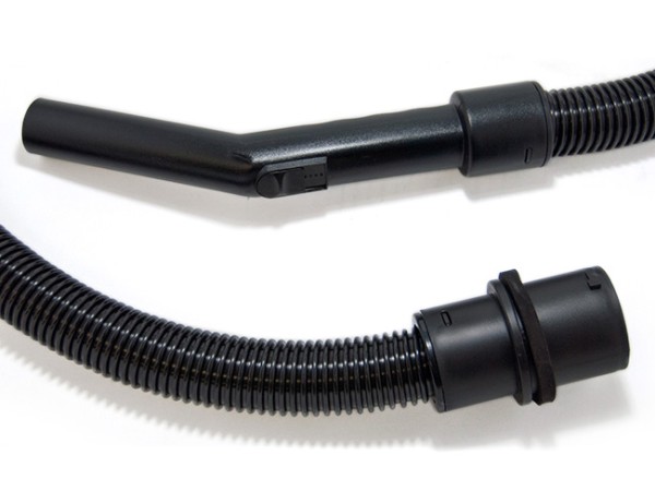 Saugschlauch / Kärcher komplett, Länge 2,5 m inklusive Krümmer, Farbe schwarz