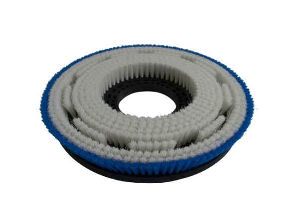 Shampoonierbürste - Ø 380 / 400 mm - 16 ", Poly 0,3 mm glatt blau