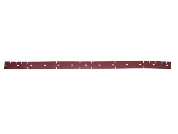 Sauglippe Tennant T5-26 / 28 - vorne 1023327, 1109 x 49 x 3,2 mm, Material Farbe rot 35sh