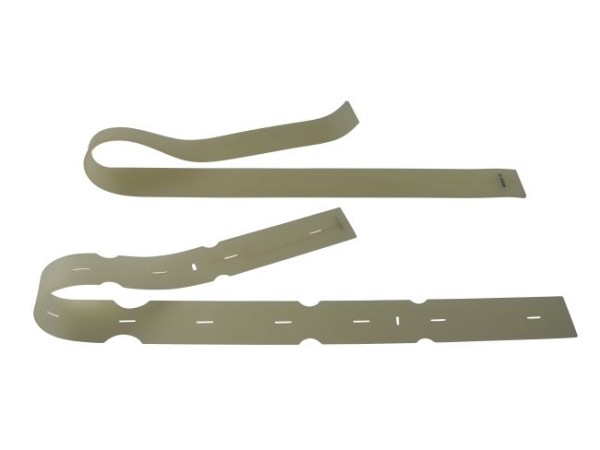 Sauglippensatz (=2 Lippen), 1140 x 60 x 3 mm + 1175 x 60 x 5 mm, Polyurethan