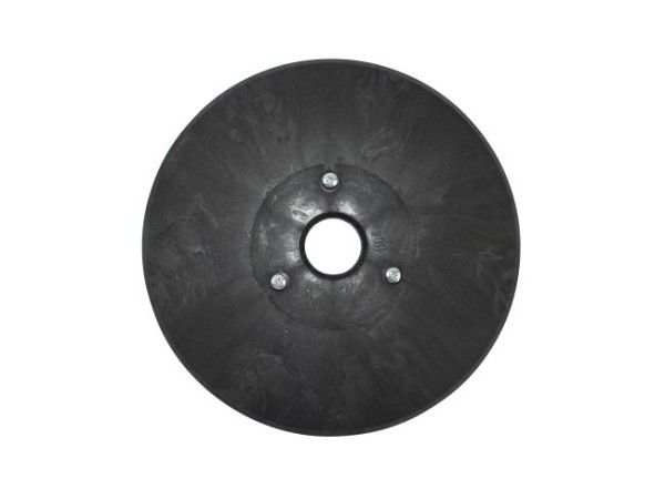 Polierbürste - Ø 375 / 405 mm - 17 " - IL 56 mm, 5 Komponenten Borstenmix - Segmentteller 6er Teilun