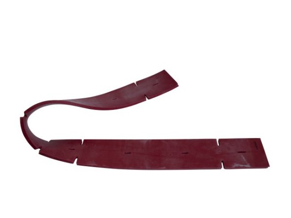 Sauglippe Tennant 7300-MP1000 - vorne 386283, 1245 x 96 x 9,5 mm, Material Farbe rot 60sh