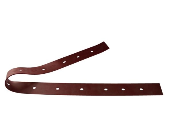 Sauglippe hinten 1167 mm x 54 mm x 3 mm, Para rot