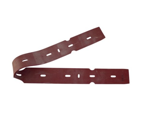 Sauglippe vorne - Nanorade, 839 x 59 x 3 mm, rot