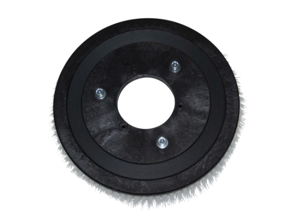 Schrubbbürste – Ø 405 / 430 mm - 17 ", Nylon 0,55 mm weiss gewellt