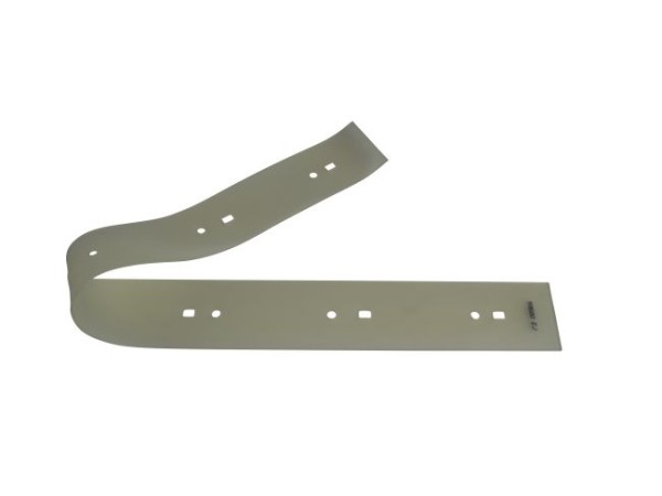 Sauglippe hinten 600 x 50 x 2 mm, PU transparent - Shore 38°