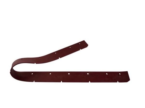 Sauglippe vorne 1182 x 65 x 5 mm, Paragummi rot - Shore 40°