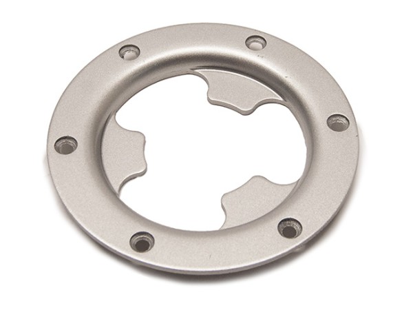 Schrubbbürste – Ø 405 / 430 mm - 17 ", Poly 0,75 mm glatt weiß