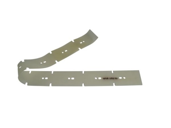 Sauglippe vorne 680 x 50 x 2 mm, PU transparent