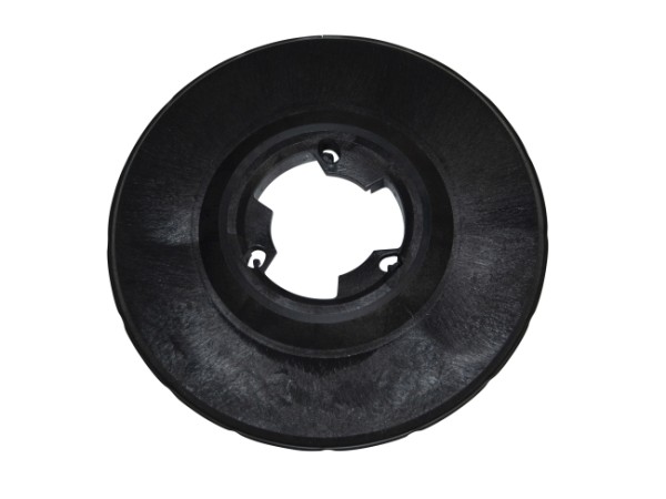 Tellerbürste - Ø 430 mm / 460 mm - 18 ", Nylon 0,25 mm glatt schwarz