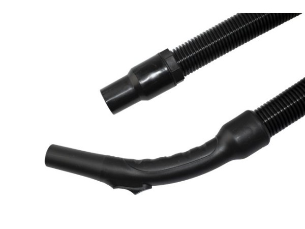 Saugschlauch, Länge 1,8 m inklusive Anschlüsse, Farbe schwarz