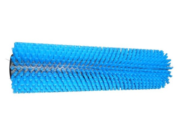 Bürstwalze/Walzenbürste 330 / 95 mm hoch-tief, Poly 0,3 mm glatt blau