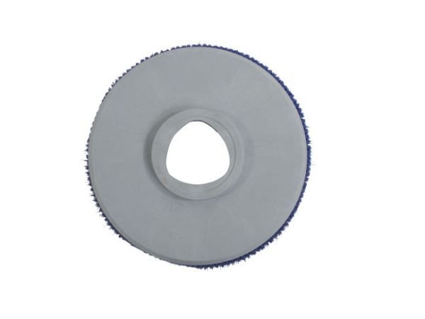 Tellerbürste - Ø 380 / 430 mm - 17 ", Poly 0,5 mm glatt blau