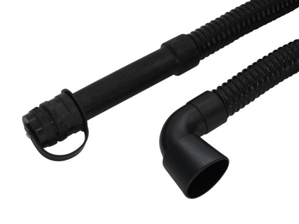 Ablassschlauch NW 38, Länge 1800 mm, Farbe grau