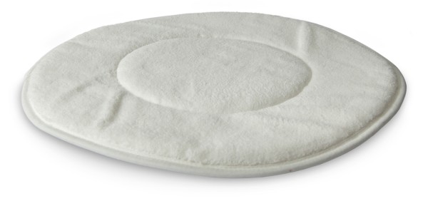 Microfaser-Pad Niedrigflor, weiß (verschiedene Durchmesser)