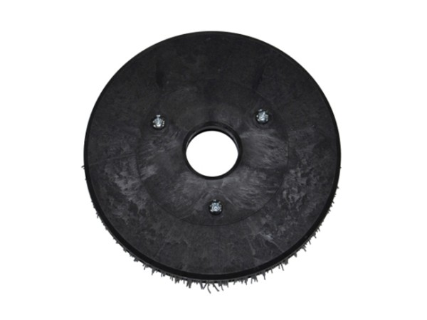 Schleifkorn-Tellerbürste - Ø 275 / 305 mm – Nylon-Grit 1,2 mm grau K120