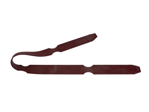 Sauglippe vorne, 1000 x 45 x 3 mm, Nanorade rot